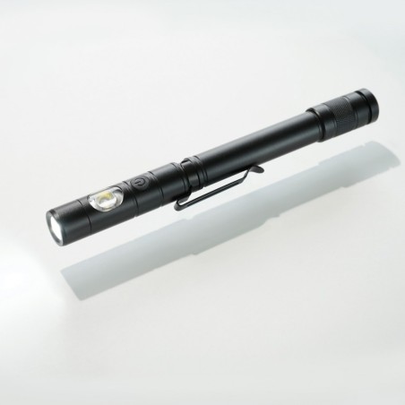 Poręczna latarka długopisowa 350 lm + 150lm
